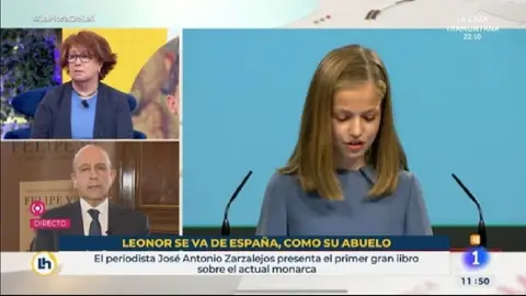 Polémico rótulo de RTVE sobre los estudios en Gales de la princesa Leonor Polémico rótulo de RTVE sobre los estudios en Gales de la princesa Leonor