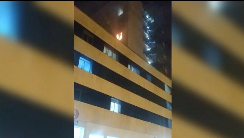 Incendio en el hospital de Cádiz