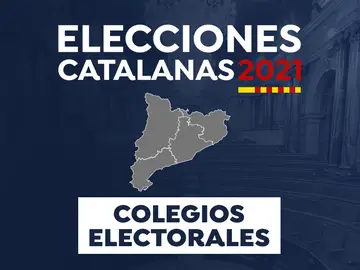 Elecciones Cataluña 2021: Mapa colegios electorales Elecciones Cataluña 2021: Mapa colegios electorales