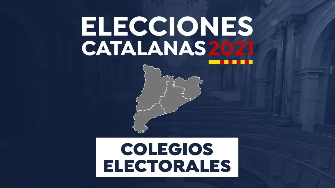 Elecciones Cataluña 2021: Mapa colegios electorales Elecciones Cataluña 2021: Mapa colegios electorales
