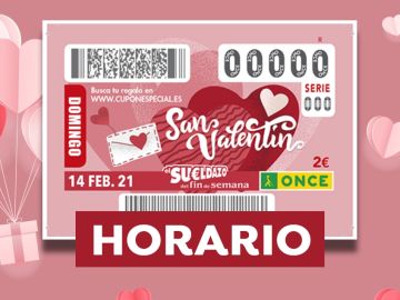 Sorteo Extra de San Valentín 2021 de la ONCE