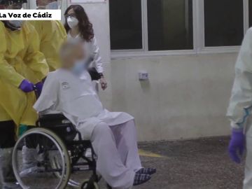 El paciente de coronavirus que provocó el incendio del hospital de Cádiz