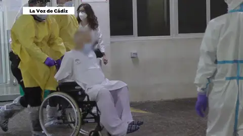 El paciente de coronavirus que provocó el incendio del hospital de Cádiz El paciente de coronavirus que provocó el incendio del hospital de Cádiz