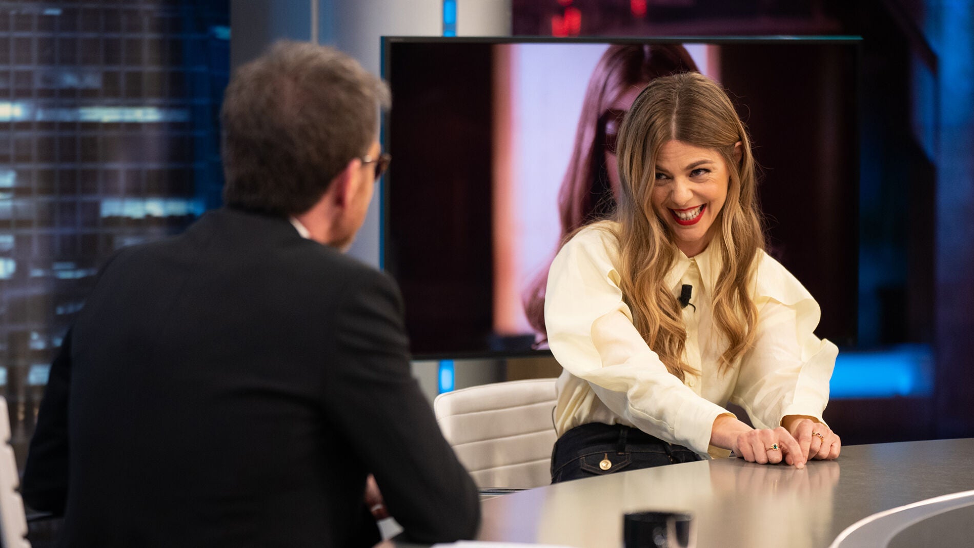 Pablo Motos, atónito con Manuela Velasco: "¿Te desgarraste el culo?"