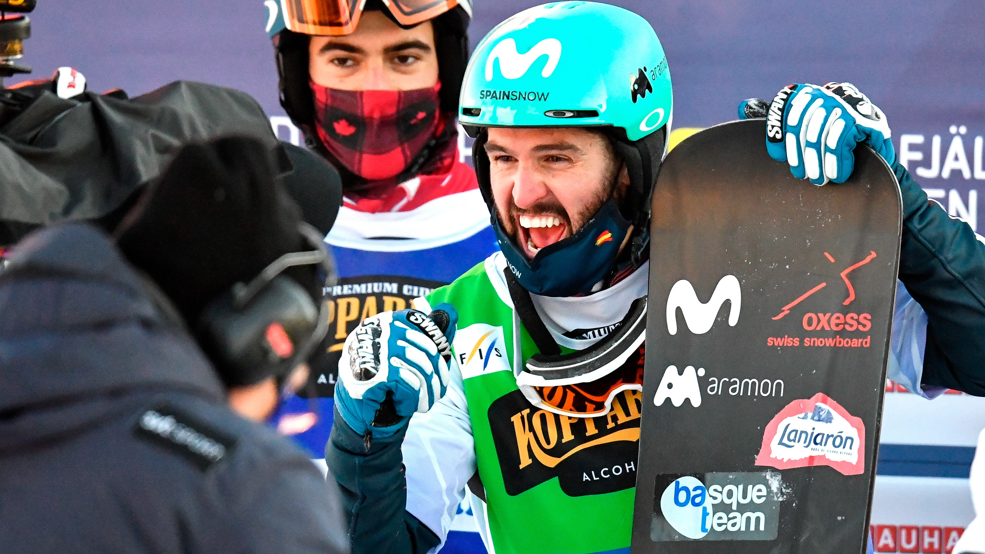 Lucas Eguibar se proclama campeón del mundo de boardercross de snowboard Lucas Eguibar se proclama campeón del mundo de boardercross de snowboard