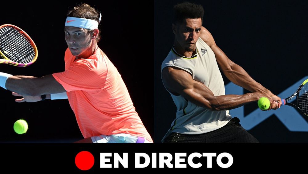 Rafa Nadal - Michael Mmoh: partido del Open de Australia, en directo
