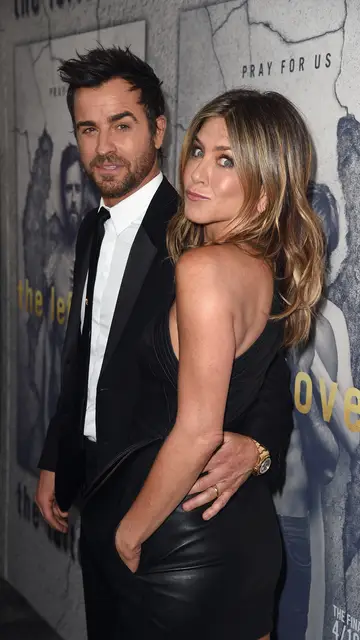 Jennifer Aniston y Justin Theorux La pareja estuvo casada de 2015 a 2018