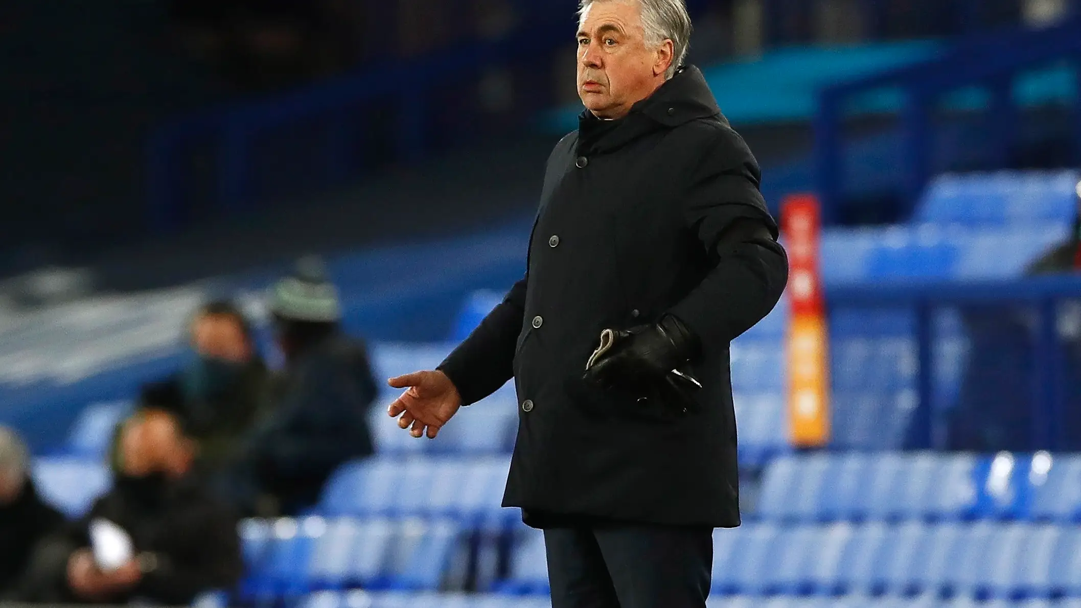 Carlo Ancelotti, entrenador del Everton Carlo Ancelotti, entrenador del Everton