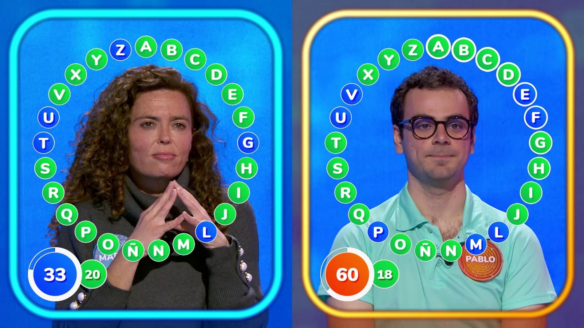 Marta lo borda en la primera vuelta, ¿servirá para derrotar a Pablo?