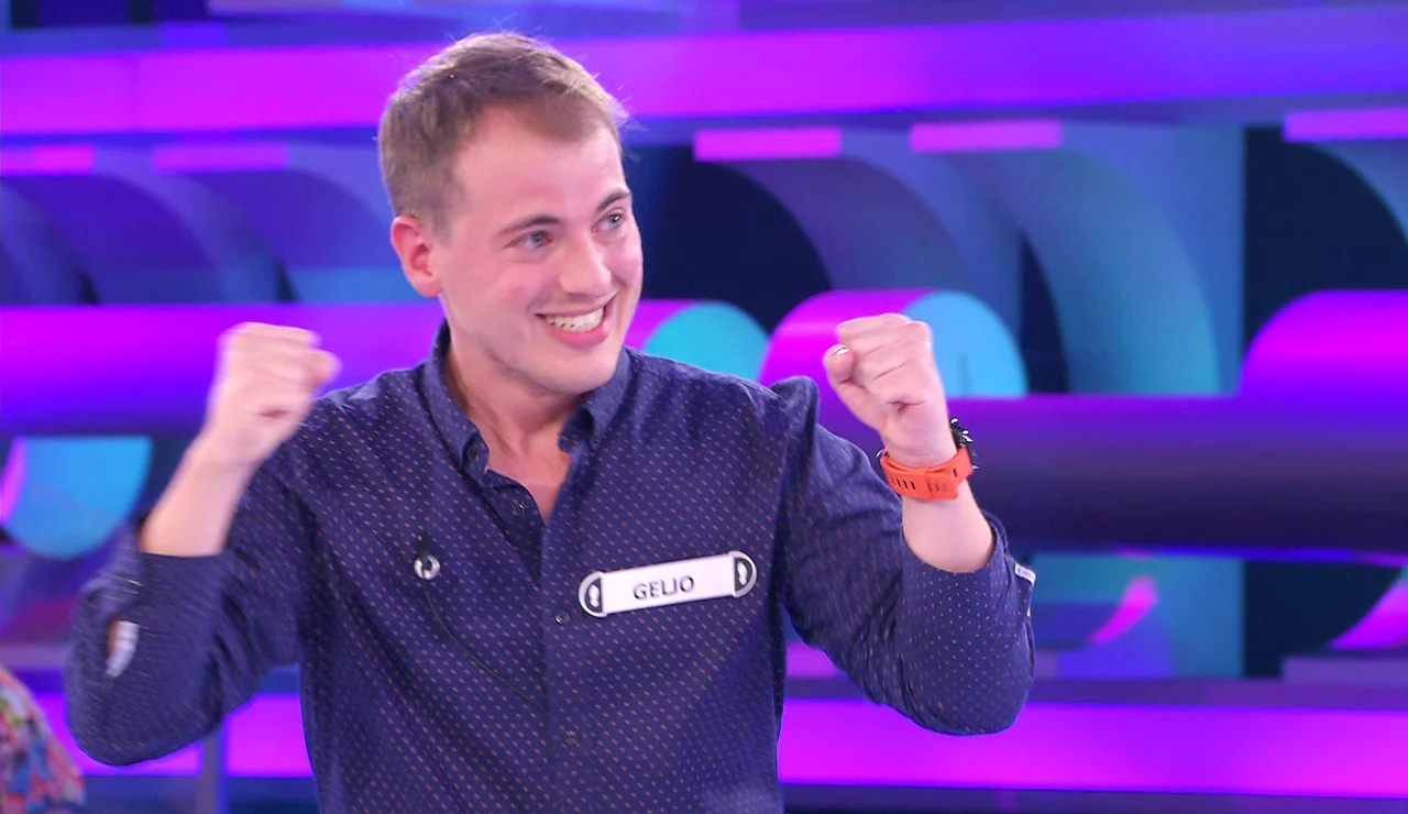 ¡Campeón! Geljo, al borde las lágrimas al llevarse los 100.000 euros de ‘¡Ahora caigo!’