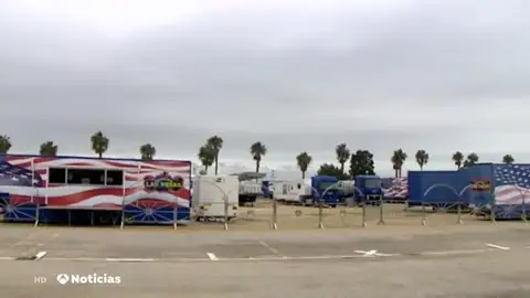 Los artistas del circo 'Las Vegas', atrapados en Cádiz por las restricciones ante el coronavirus Los artistas del circo 'Las Vegas', atrapados en Cádiz por las restricciones ante el coronavirus