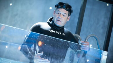 Jorge Sanz fulmina el récord de Pilar Rubio en la Apnea en ‘El Desafío’ con 4:37 minutos