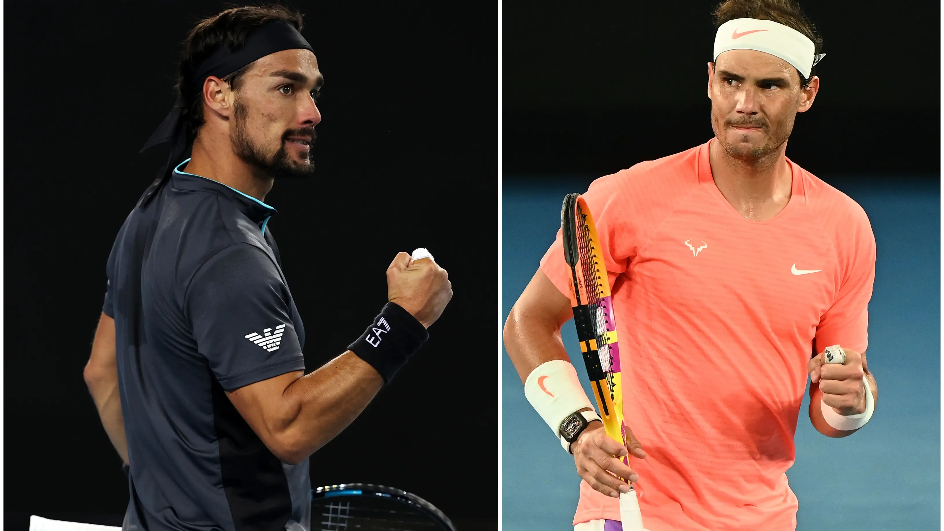 Rafa Nadal - Fabio Fognini: Horario y dónde ver el partido de tenis del Open de Australia en directo Rafa Nadal - Fabio Fognini: Horario y dónde ver el partido de tenis del Open de Australia en directo