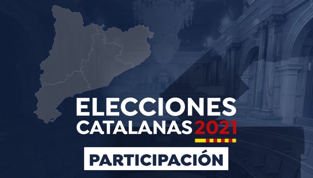 Datos de participación de las elecciones catalanas 2021