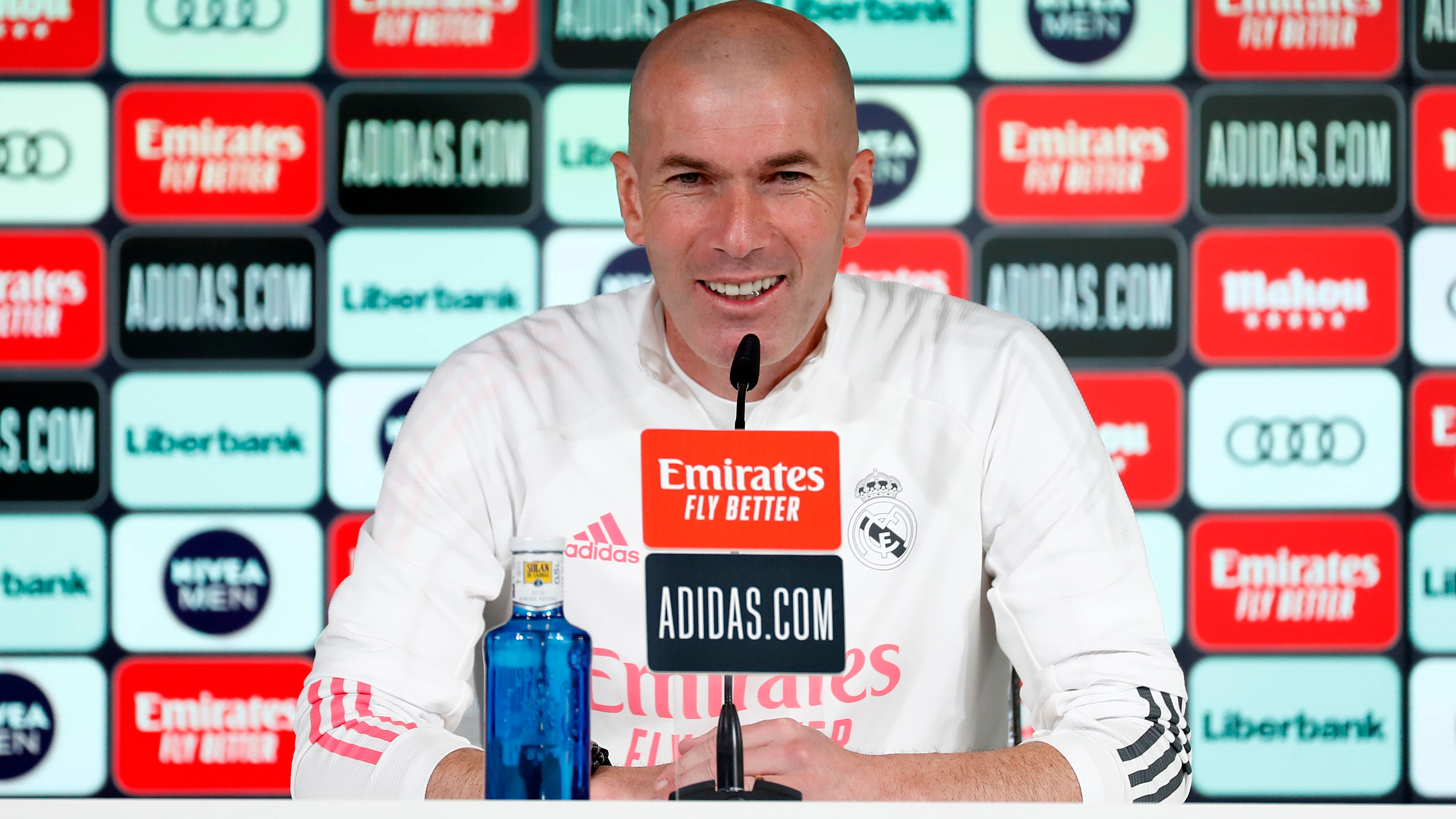 Zinedine Zidane, entrenador del Real Madrid