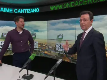 Matías Prats felicita a Jaime Cantizano en el Día de la Radio Matías Prats felicita a Jaime Cantizano en el Día de la Radio