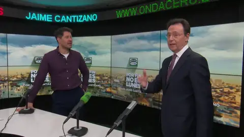 Matías Prats felicita a Jaime Cantizano en el Día de la Radio Matías Prats felicita a Jaime Cantizano en el Día de la Radio