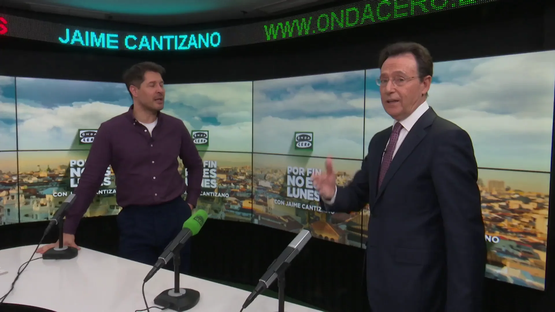 Matías Prats felicita a Jaime Cantizano en el Día de la Radio Matías Prats felicita a Jaime Cantizano en el Día de la Radio
