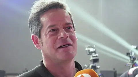 La emotiva reacción de Jorge Sanz tras superar a Pilar Rubio en la Apnea 'El Desafío'