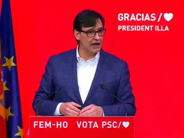 El candidato a la presidencia de la Generalitat por el PSC, Salvador Illa El candidato a la presidencia de la Generalitat por el PSC, Salvador Illa