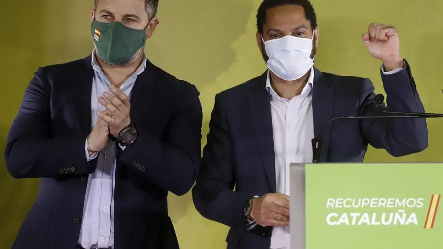 Quién es Julia, la niña a la que Abascal ha dedicado el buen resultado de Vox en las elecciones catalanas Quién es Julia, la niña a la que Abascal ha dedicado el buen resultado de Vox en las elecciones catalanas
