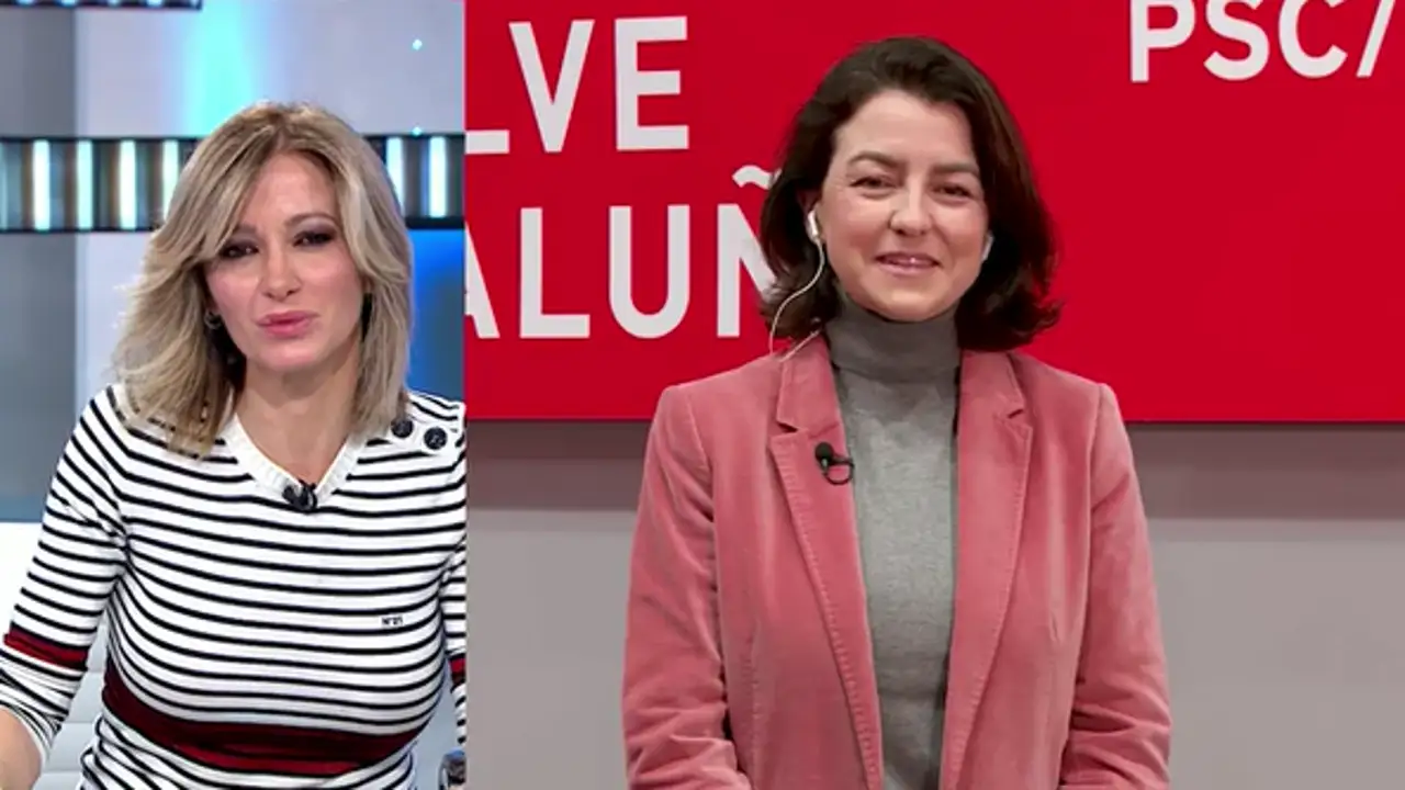 Eva Granados, tras el resultado de las Elecciones Catalanas 2021: "Somos la alternativa al gobierno independentista"
