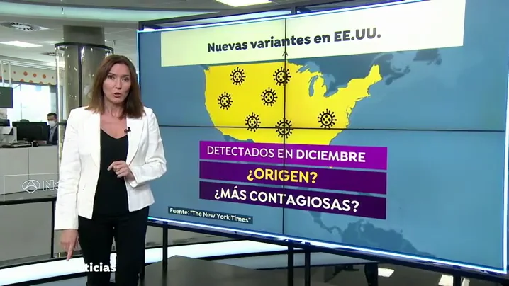 Estados Unidos identifica 7 variantes de coronavirus con la misma mutaci&oacute;n que preocupa a los investigadores