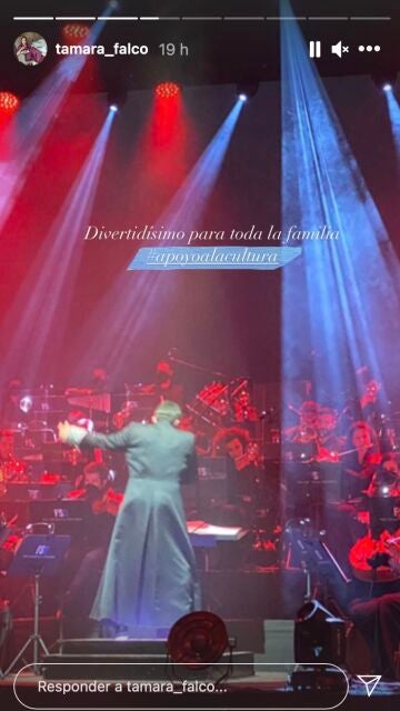Tamara Falcó en sus Stories de Instagram