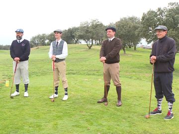 Recrean el golf tal y como se jugaba hace un siglo