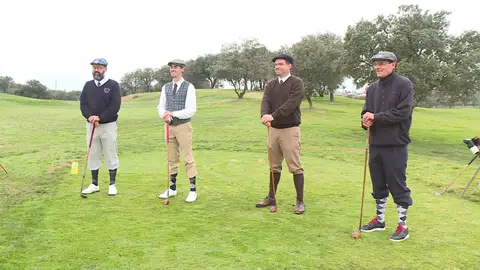 Recrean el golf tal y como se jugaba hace un siglo Recrean el golf tal y como se jugaba hace un siglo