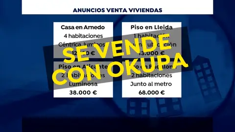 Crece el negocio de los pisos con okupa dentro durante la crisis por los bajo precios Crece el negocio de los pisos con okupa dentro durante la crisis por los bajo precios