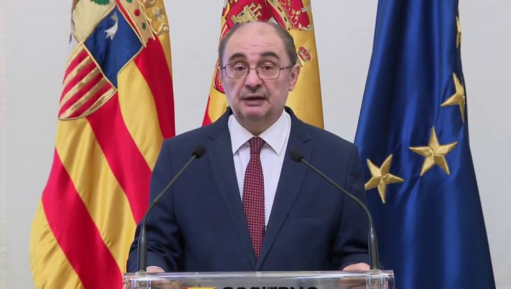 Javier Lambán, presidente de Aragón, anuncia que padece cáncer de colon