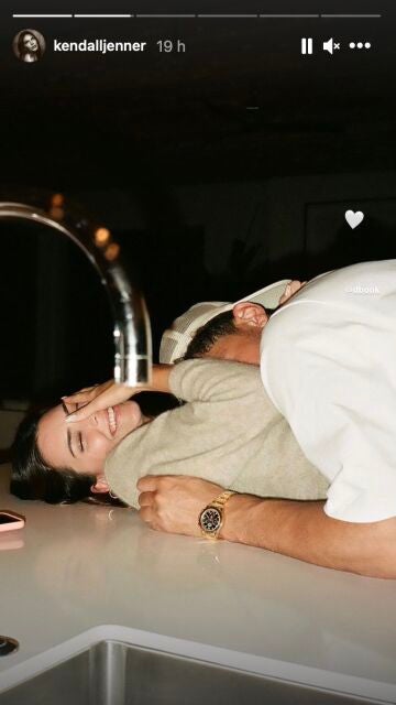 Kendall Jenner y David Booker en San Valentín