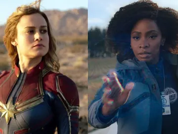Capitana Marvel y Monica Rambeau Capitana Marvel y Monica Rambeau