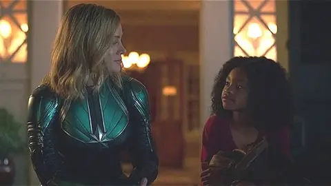 Capitana Marvel y Monica Rambeau Capitana Marvel y Monica Rambeau