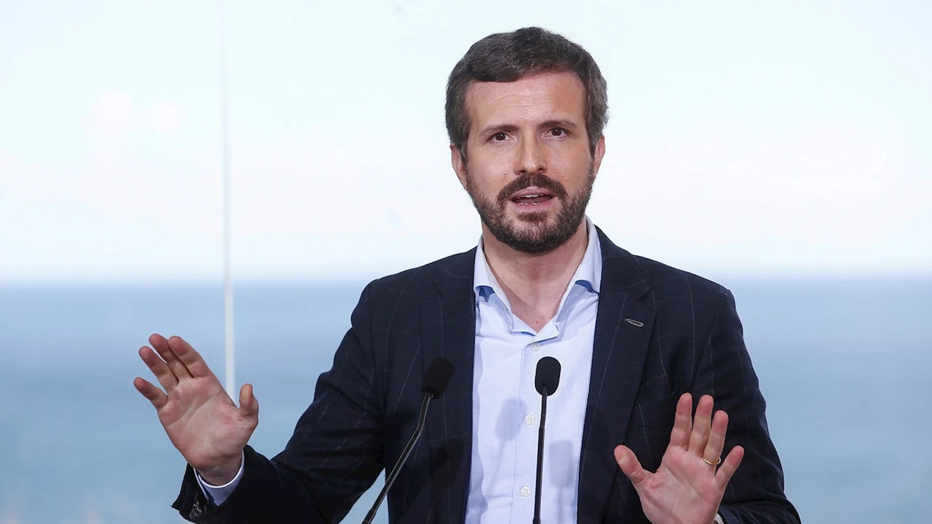 El presidente del PP, Pablo Casado El presidente del PP, Pablo Casado
