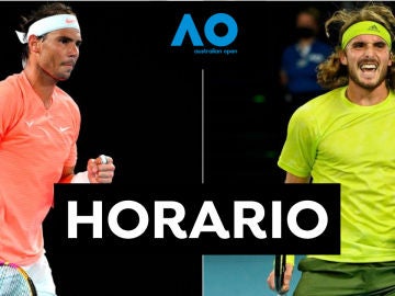 Rafa Nadal - Stefano Tsitsipas: Horario y dónde ver el partido de tenis del Open de Australia 2021 en directo