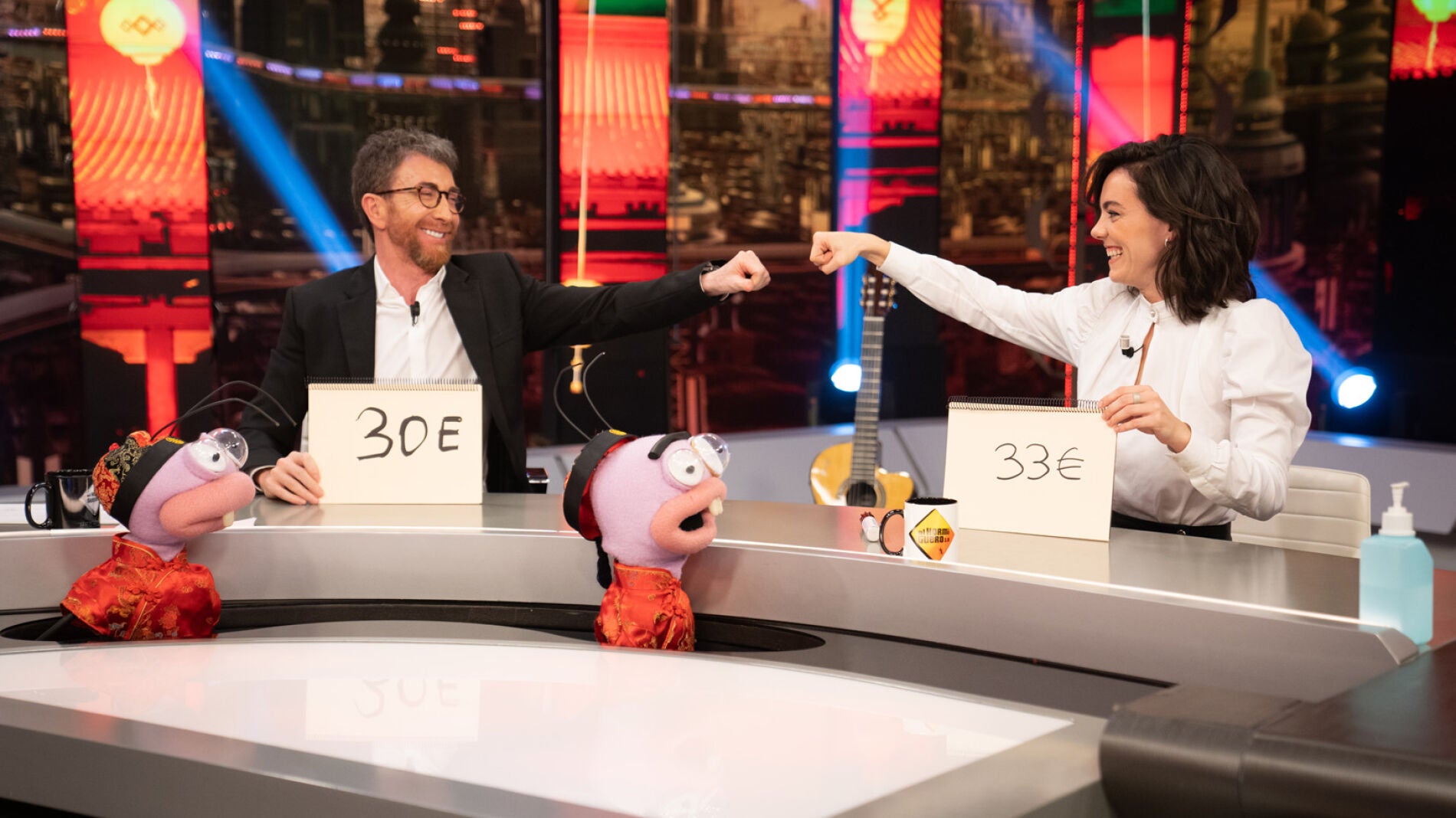 Vicky Luengo fulmina a Pablo Motos en el divertido 'Precio justo' de Trancas y Barrancas