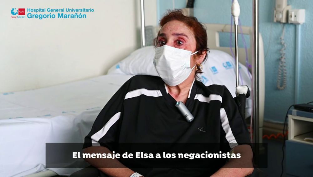 El mensaje a los negacionistas de Elsa tras 310 días ingresada por coronavirus: “Tomadlo en serio”