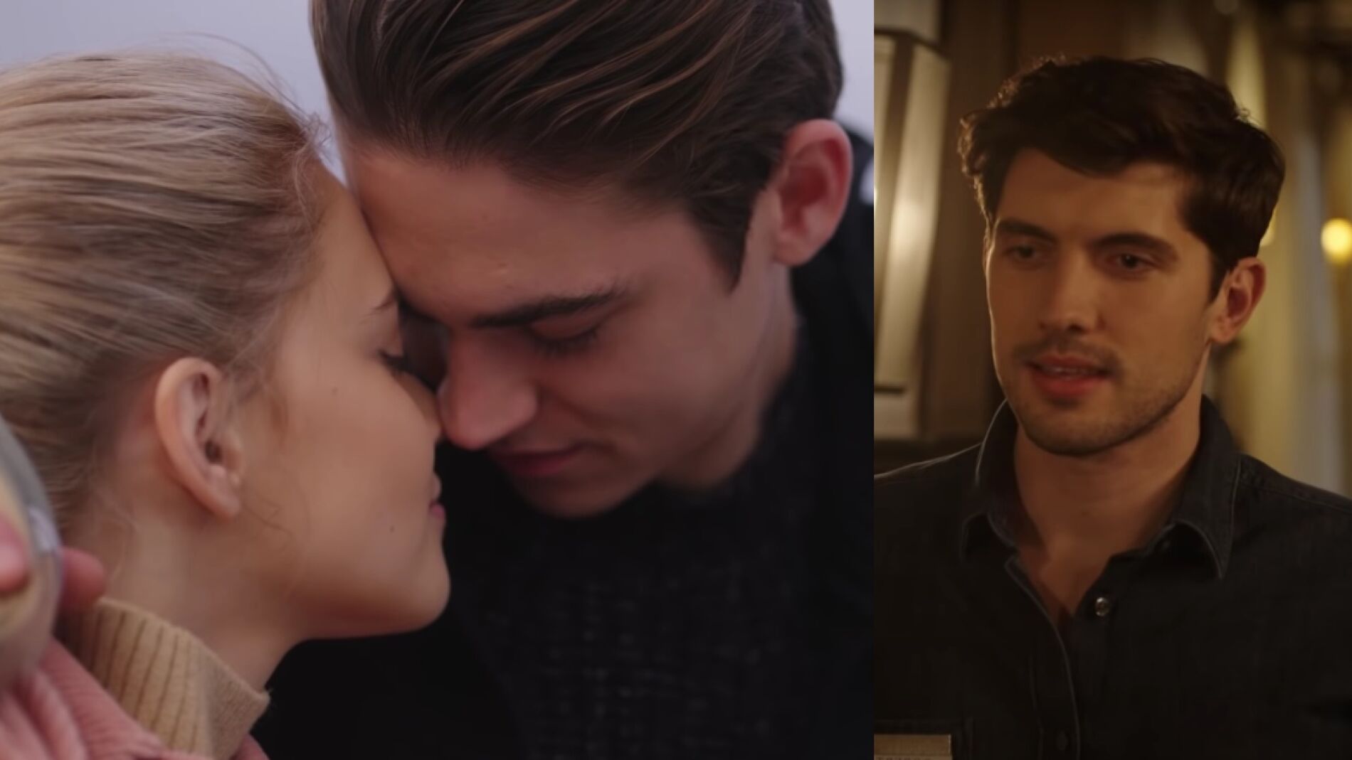 Josephine Langford, Hero Fiennes y Carter Jenkins en 'After. Almas Perdidas'