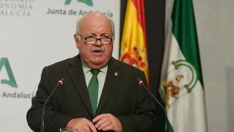 El consejero de Salud, Jesús Aguirre, en una imagen de archivo El consejero de Salud, Jesús Aguirre, en una imagen de archivo