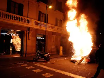 Disturbios manifestación Pablo Hasél Disturbios manifestación Pablo Hasél