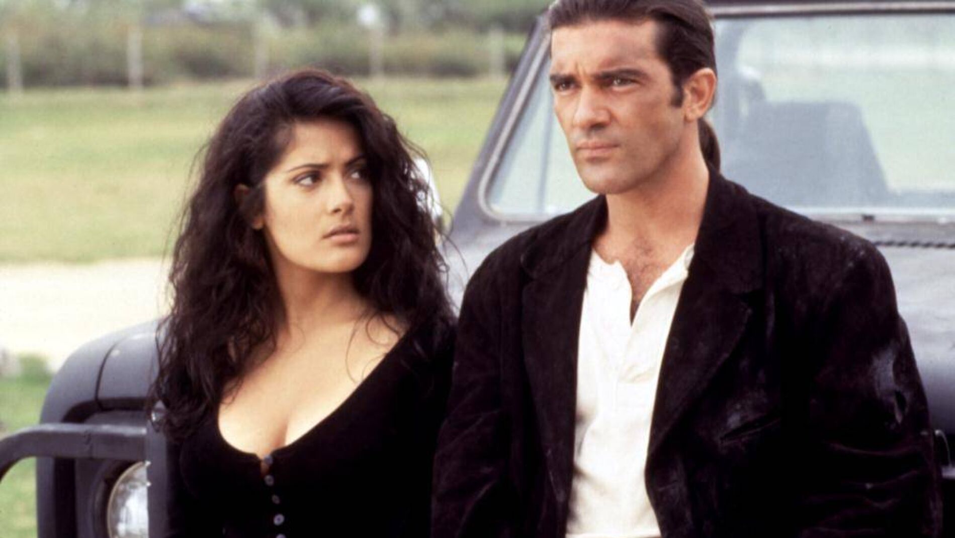 Salma Hayek y Antonio Banderas en 'Desperado'