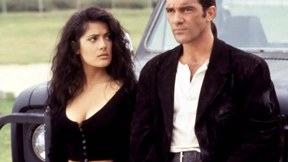 Salma Hayek y Antonio Banderas en 'Desperado' Salma Hayek y Antonio Banderas en 'Desperado'