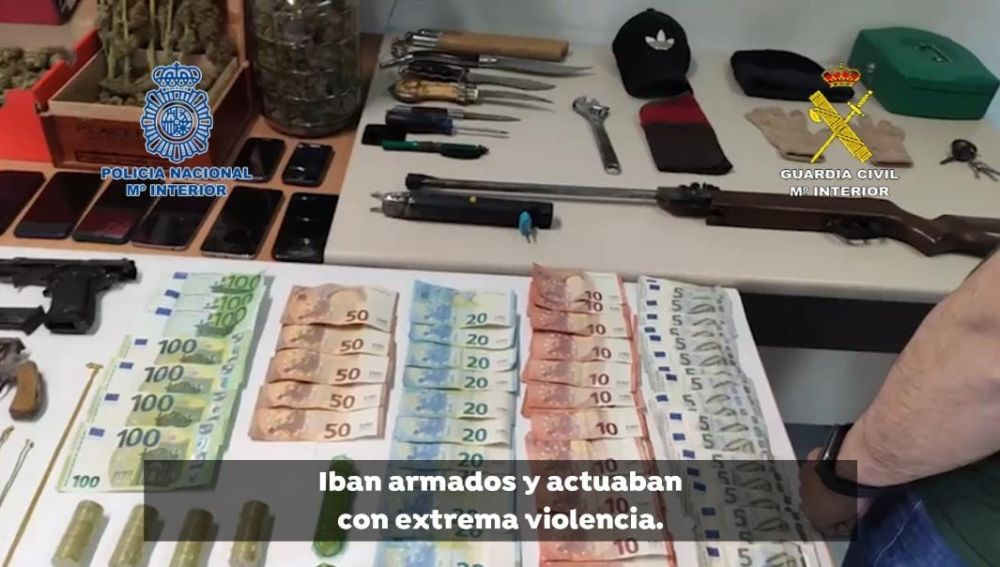 La policía detiene a 5 personas por atracos en viviendas en los que empleaban violencia e intimidación en la Vega Baja