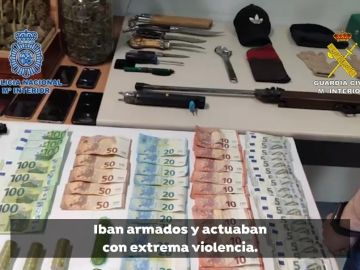 La policía detiene a 5 personas por atracos en viviendas en los que empleaban violencia e intimidación en la Vega Baja