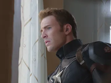 Chris Evans como Capitán América Chris Evans como Capitán América