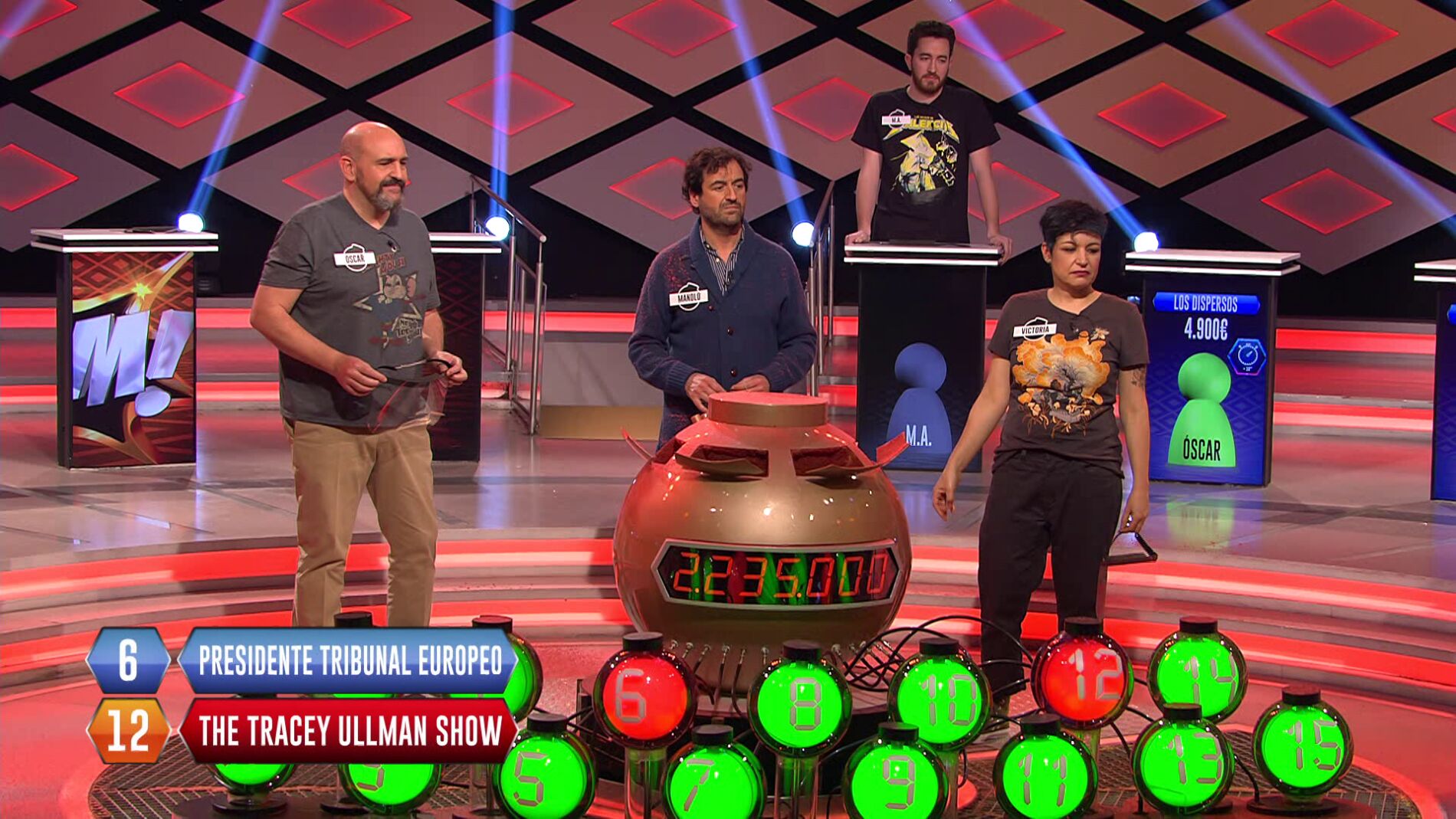 M. A. podría haber evitado un error en la bomba final: ‘Los dispersos’ se despiden del bote en ‘¡Boom!’