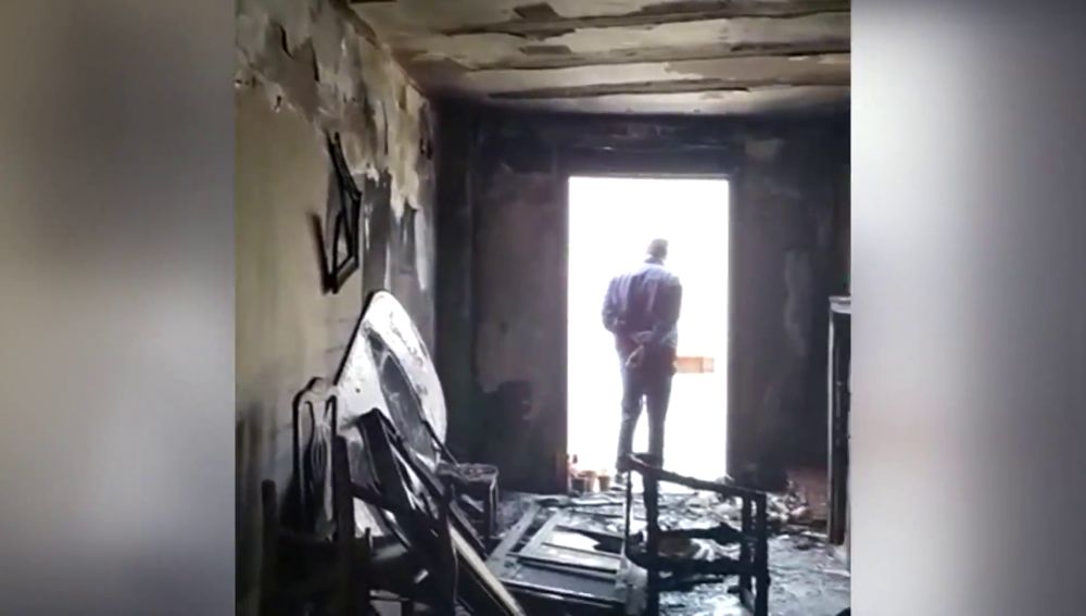 Incendio en la casa de un matrimonio jubilado en Jerez que canceló el seguro al principio de la pandemia
