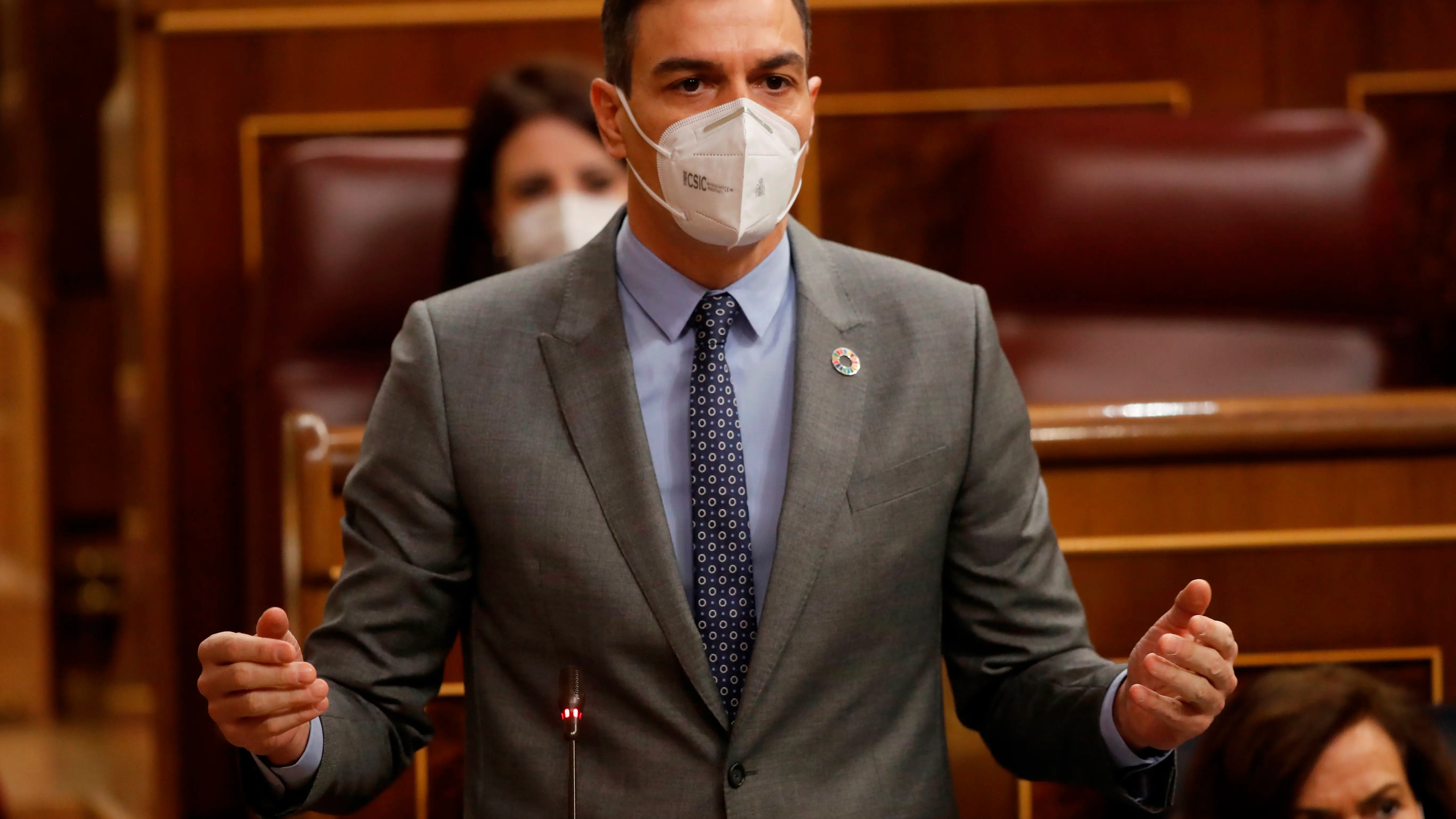 El presidente del Gobierno, Pedro S&aacute;nchez